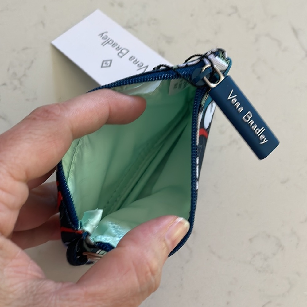 Vera Bradley Lighten Up Zip ID case - Picture 4 of 4